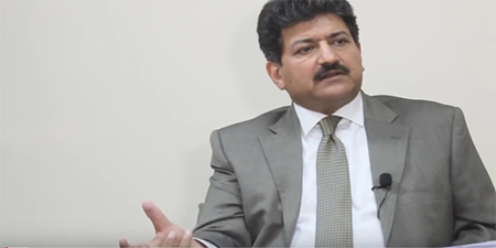 Hamid Mir highlights closure of Kashmir Press Club in Washington Post